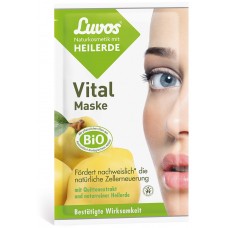 Luvos® molio kaukė „Vital“ (2 vnt. x 7.5 ml)